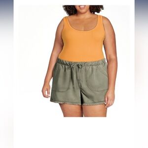 Time & Tru Drawstring Shorts